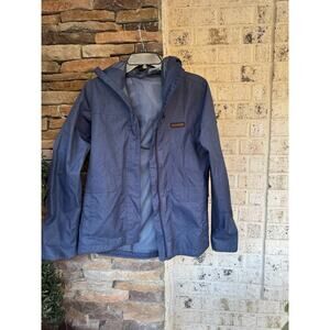 Columbia Rain Jacket-Navy-Size XS